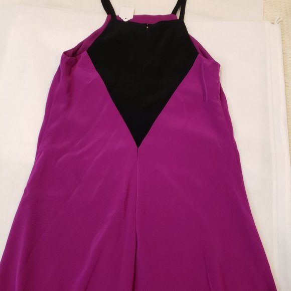 Nha Khanh NWOT block color high low slip dress - Picture 6 of 11